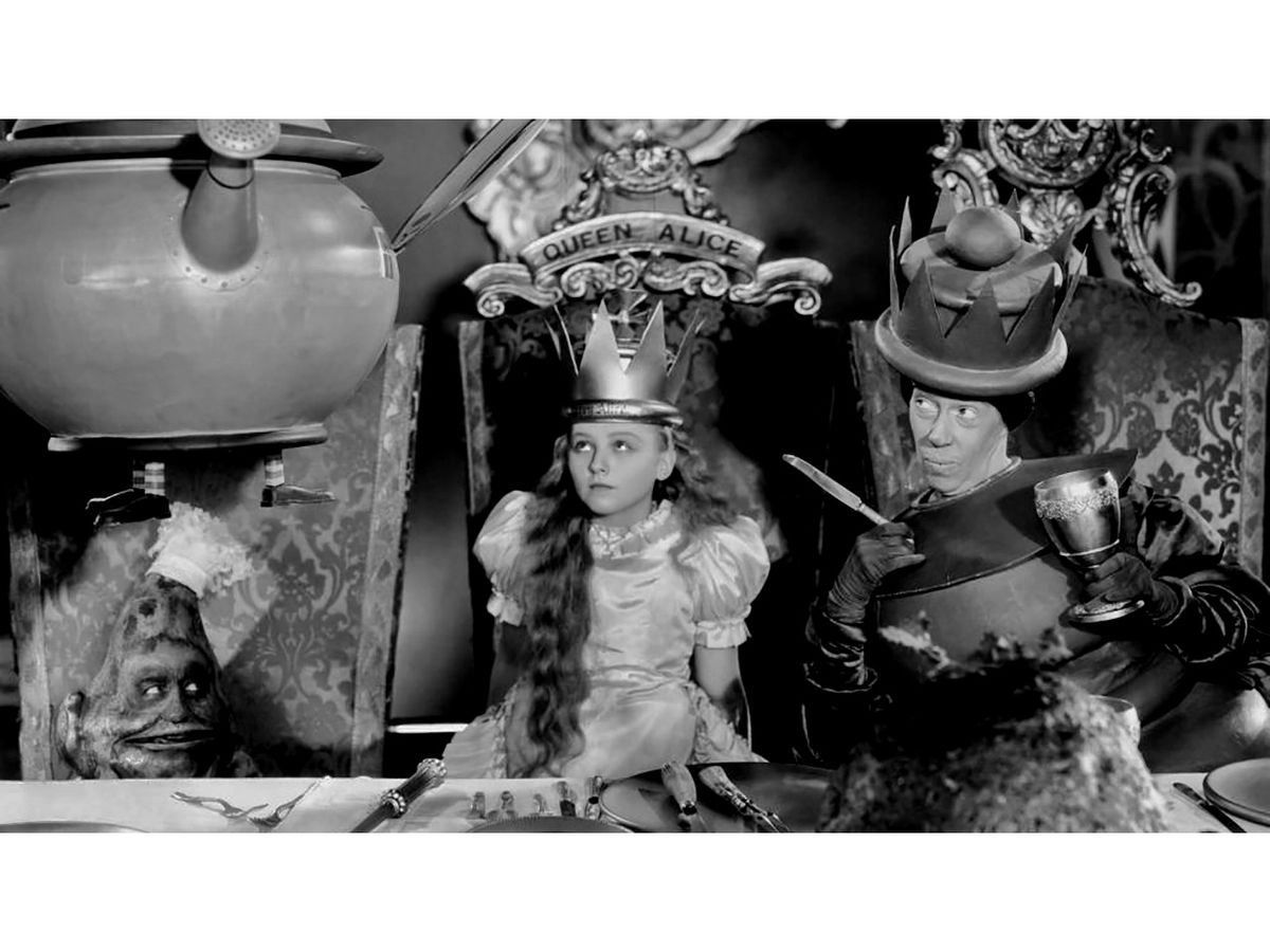 Alice In Wonderland (1933, Norman Z. McLeod): surreal y hermosa película "infantil"